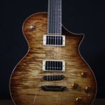 natural tobacco burst, quilted maple