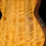 Natural Grain Highlighted, Myrtlewood. Finish by Gerhards Guitarworks for Veillette Guitars