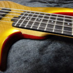 Aztec Gold Top, Rich Red Stain, Natural Neck. Finish by Gerhards Guitarworks for Citron Guitars