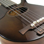 Chocolate Top, Natural Sides, Gloss. Finish by Gerhards Guitarworks for Citron Guitars