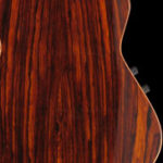 Natural Cocobolo, Gloss. Finish by Gerhards Guitarworks for Veillette Guitars.